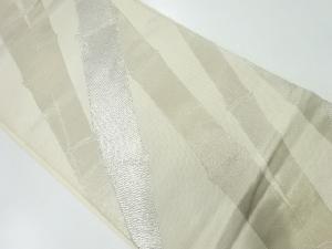 アンティーク　竹節模様織出し袋帯（材料）